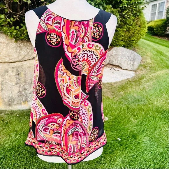 ECI Abstract print tank top - Picture 9 of 15